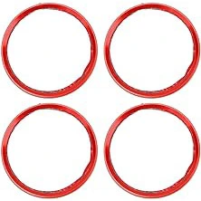 Red Aluminium Alloy Hub Center Ring